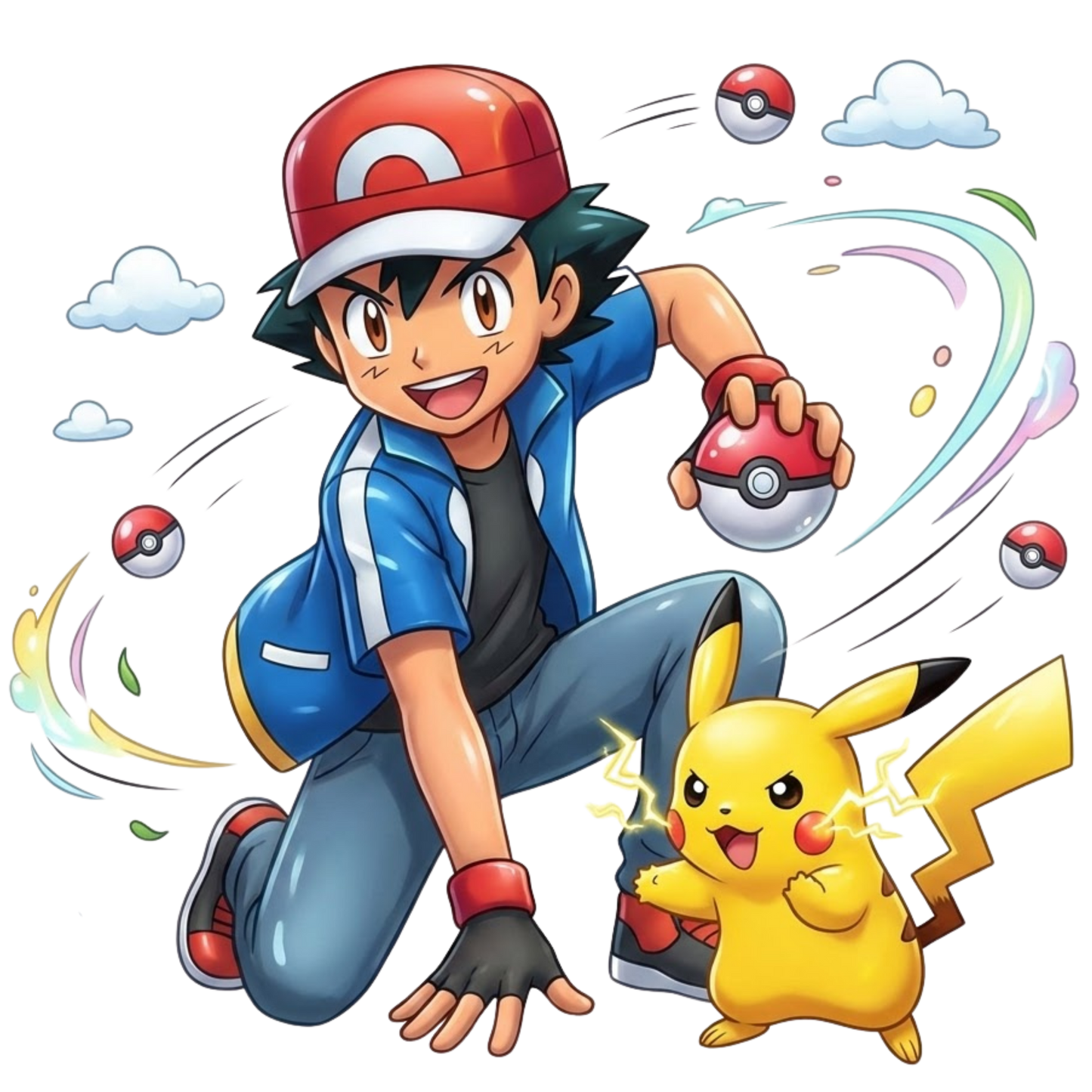 T~shirt Lampo Pikachu (Copia)